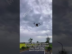 MyUAV zrzucający dron