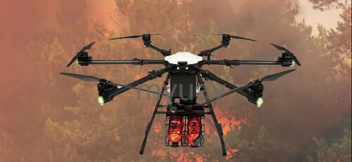 najświeższe informacje o firmie MYUAV UAV system awaryjny przeciwpożarowy UAV + samochód strażacki miejski program łączenia wysokiego budynku przeciwpożarowego