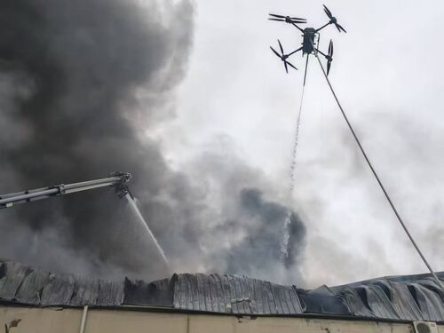 najświeższe informacje o firmie "Strażnik Powietrzny" w ogniu: Uwięziony UAV Mayowei Fire Control umożliwia nową siłę inteligentnego gaszenia pożarów