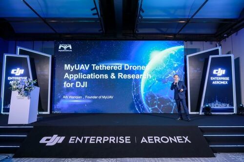 najświeższe informacje o firmie Światło na szczycie partnerów DJI ME 2026: Dwuwarstwowe rozwiązania dronowe MYUAV łączą się z globalną sceną