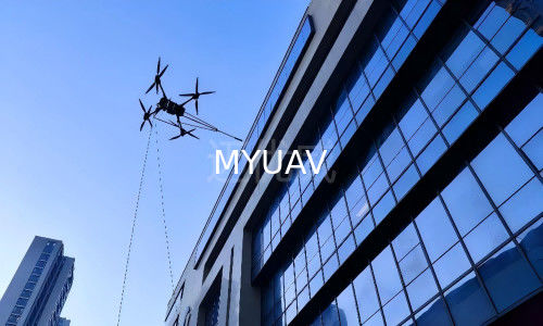 DJI FlyCart 30 120 m wysokości Sprzątanie budynku